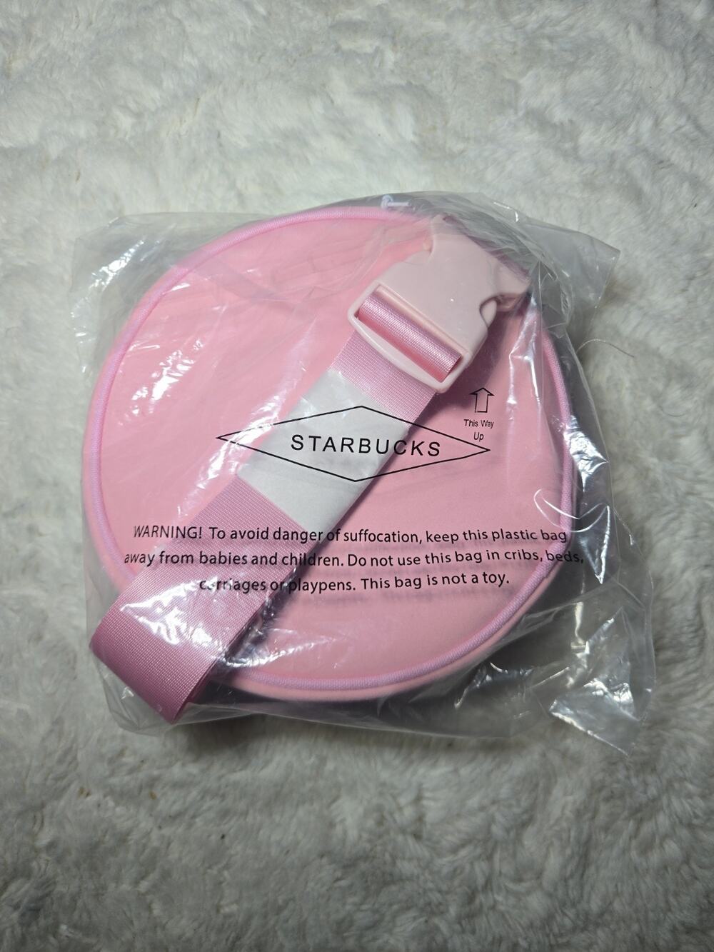 Starbucks Pink Drink Limited Edition Belt Bag With Bag Charms Limited Release